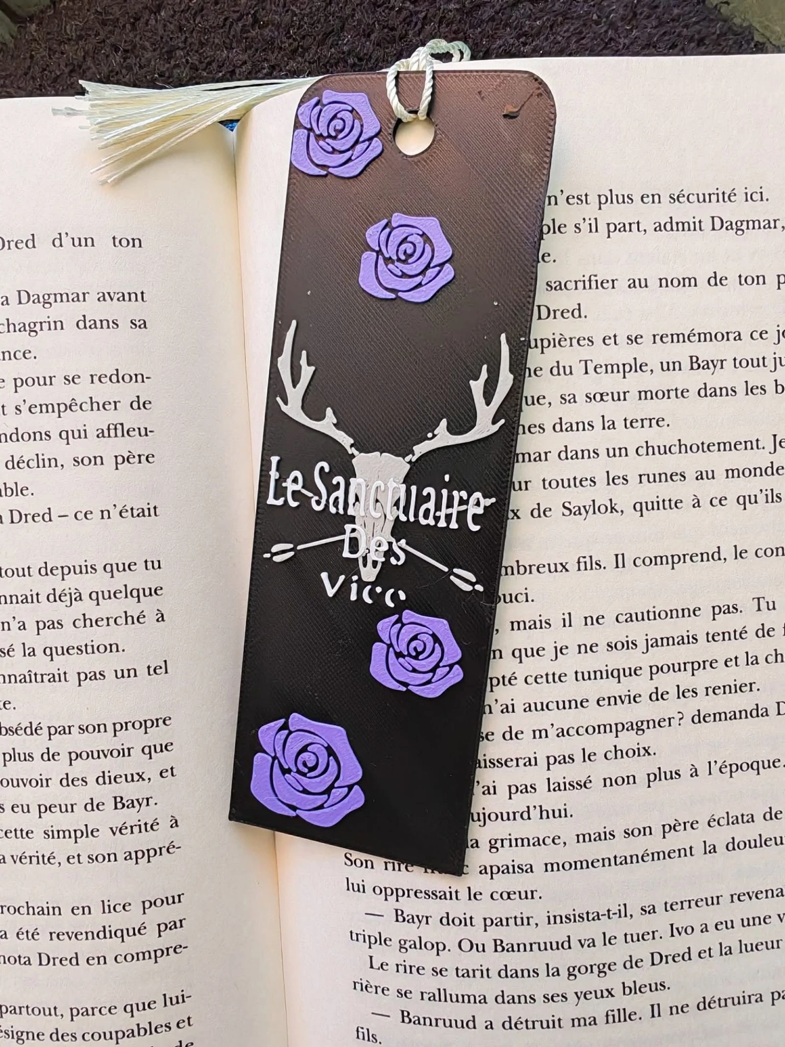 Marque page Le sanctuaire des vice